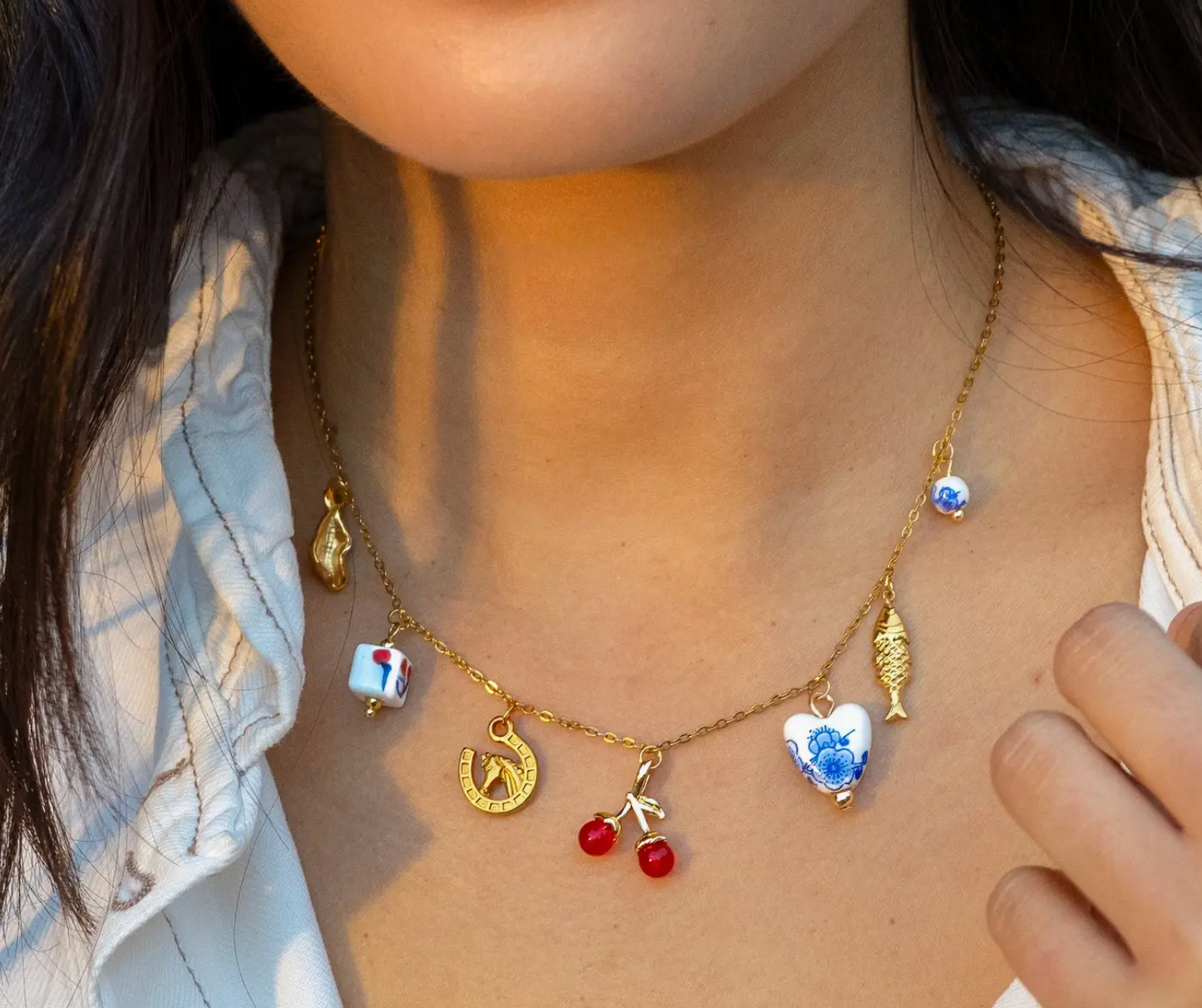 Lucky Charmed Necklace