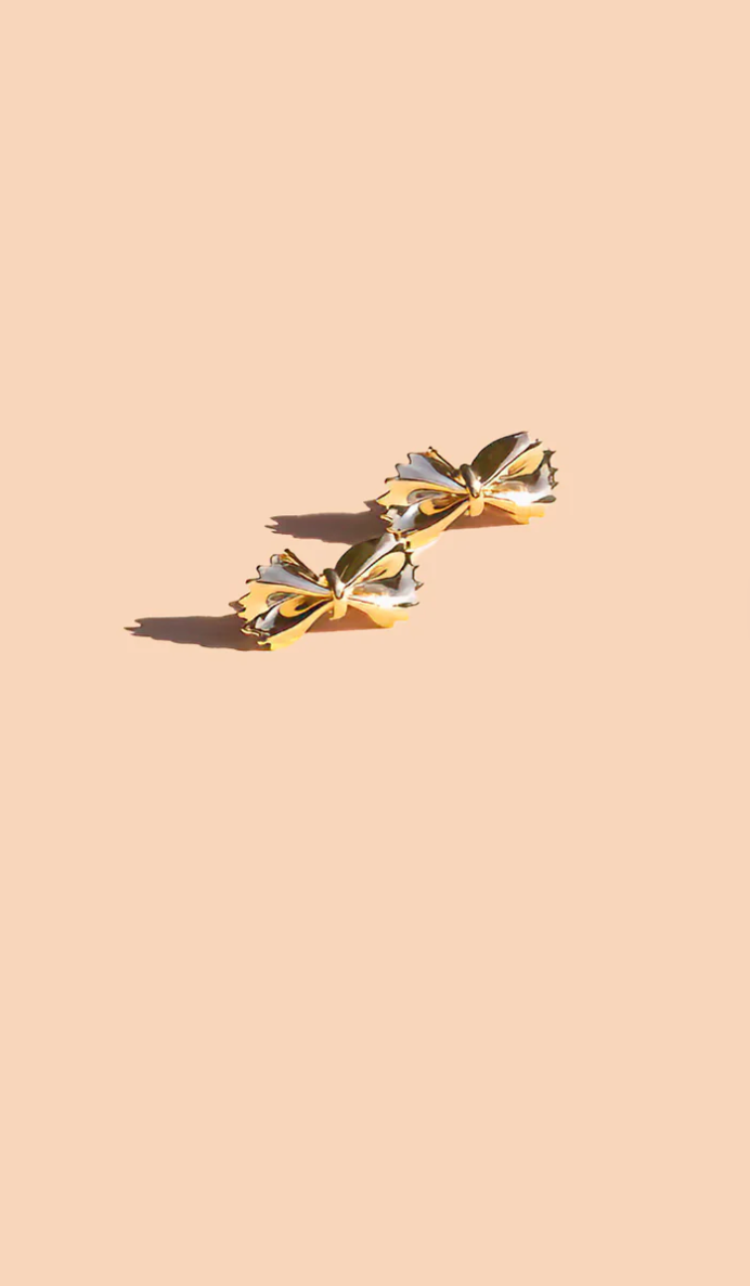 Bow Tie Pasta Studs